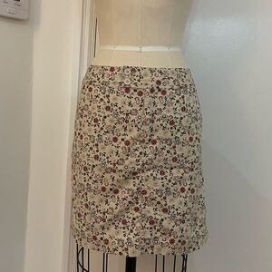 Jacob Floral A-Line Mini Skirt